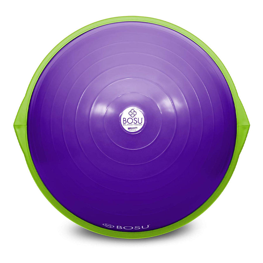 Bosu The Original Balance Trainer 65 cm Diameter, Purple and Green (Open Box) - VMInnovations