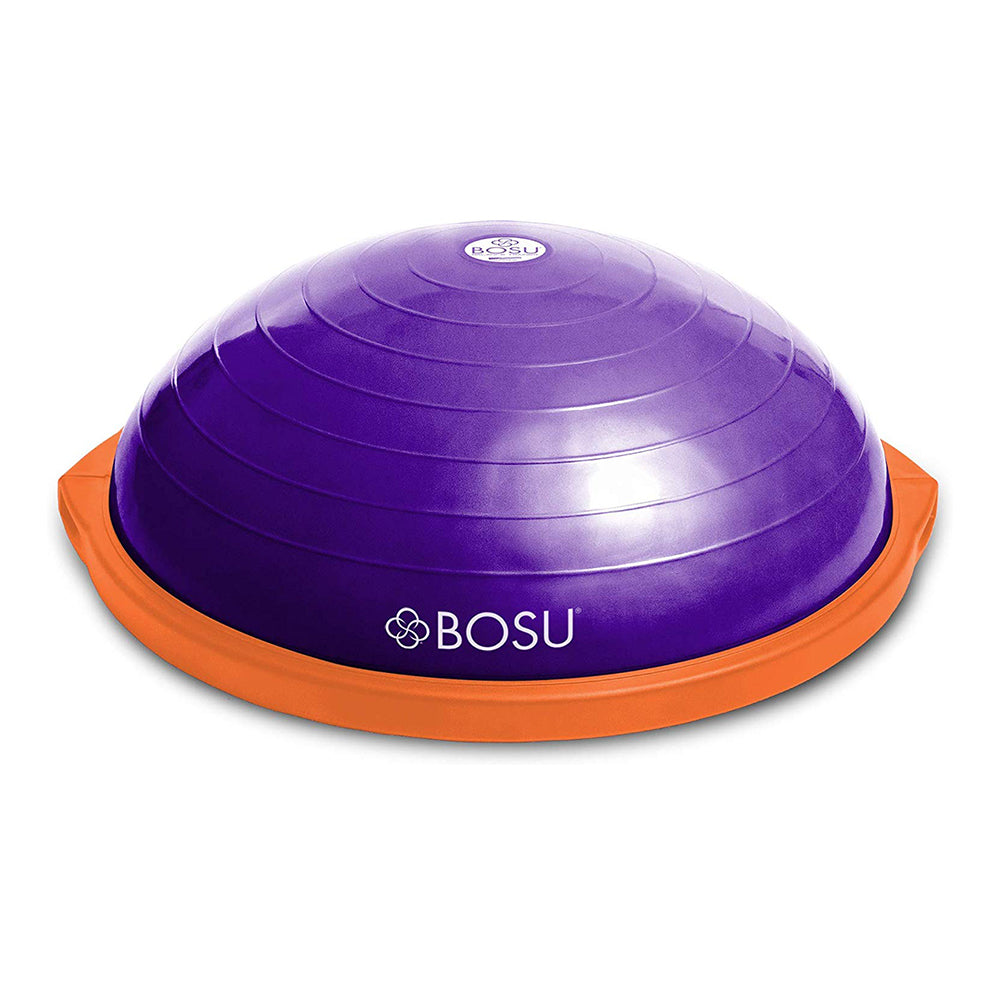 Bosu The Original Balance Trainer 65 cm Diameter, Purple and Orange (Used) - VMInnovations
