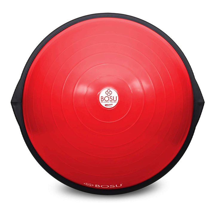Bosu Home Gym The Original Balance Trainer 65 cm Diameter, Red & Black (Used) - VMInnovations