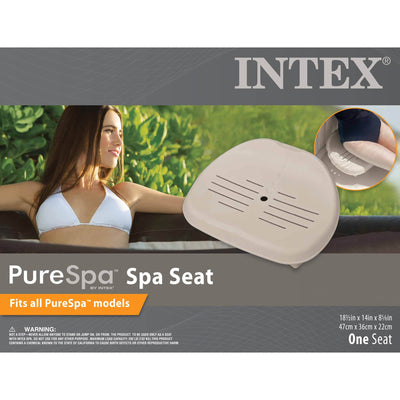 Intex Removable Slip-Resistant Seat For Inflatable Pure Spa Hot Tub (3 Pack)