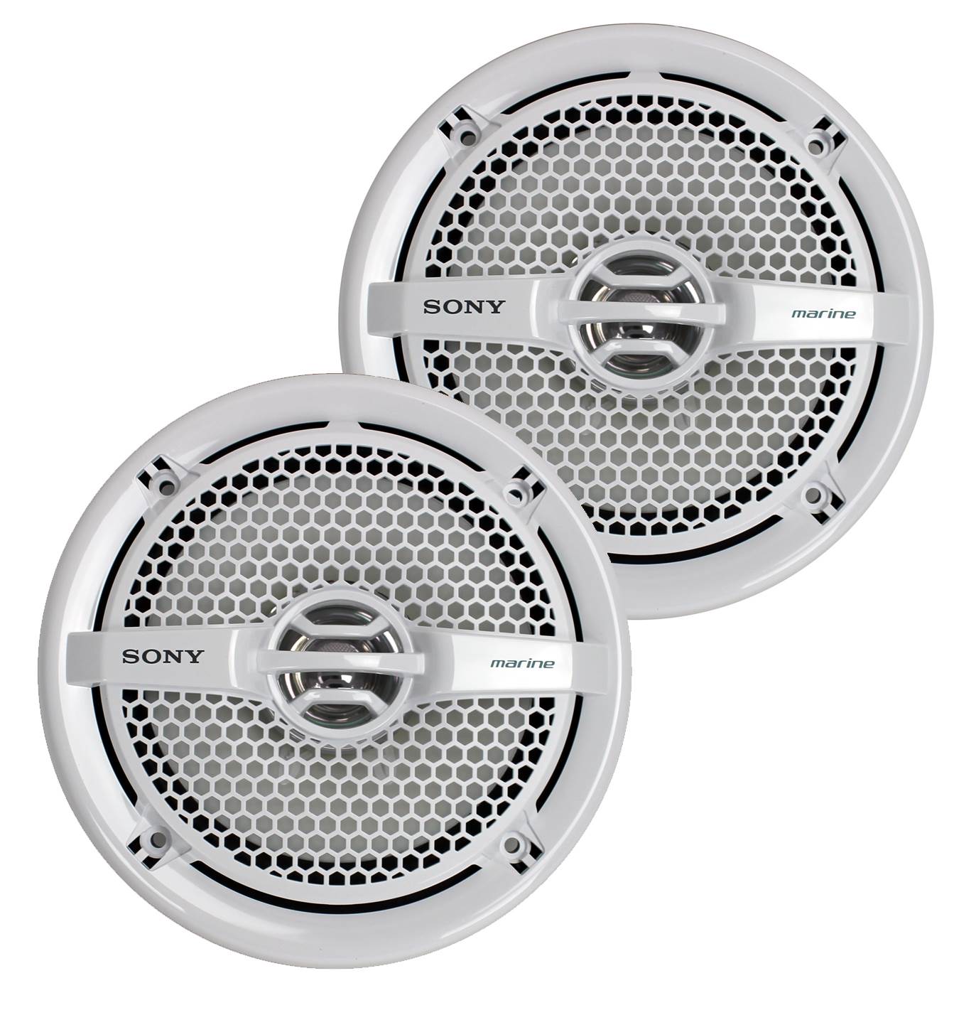 Sony XS-MP1611 6.5" 140 Watt Dual Cone Marine Speakers Stereo, Pair  (5 Pack) - VMInnovations