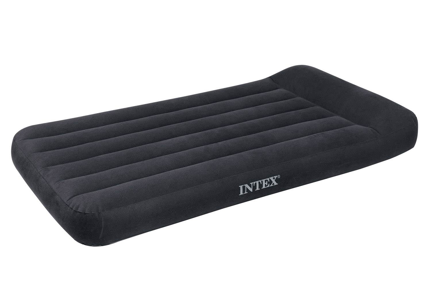 Intex Twin Classic Pillow Rest Air Mattress Bed With Built In Pump (6 Pack)