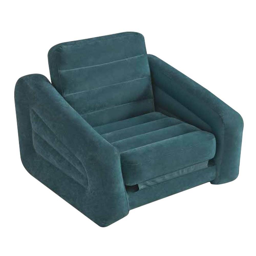 Intex Inflatable Pull Out Chair Seat and Twin Bed Air Mattress Sleeper (5 Pack)