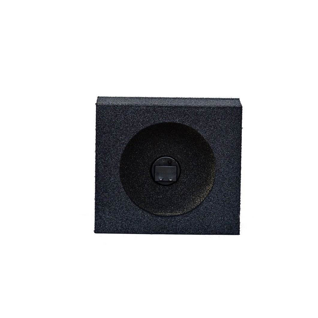 QPower QBomb 6.5" Bedliner Spray Car Speaker Box Enclosures, Pair (2 Pack)