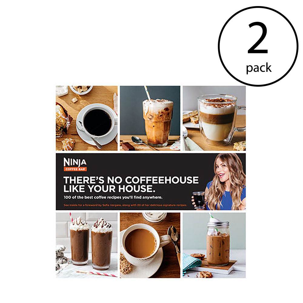 Ninja 100-Recipe Cook Book - There's No Coffeehouse Like Your House (2 Pack)