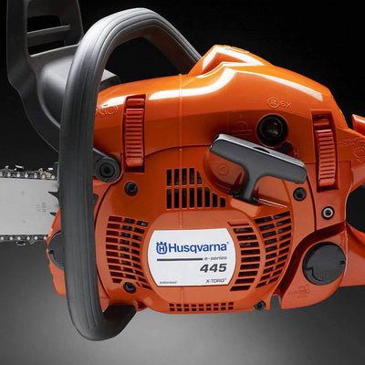 Husqvarna 445E Series 3/8" Pitch 45.7cc 2.8 HP 16" Bar Gas Chainsaw (Open Box)