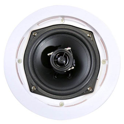 PYLE PRO PDIC61RD 6.5'' 200W 2-Way In-Ceiling/Wall Speaker System White (6 Pack)