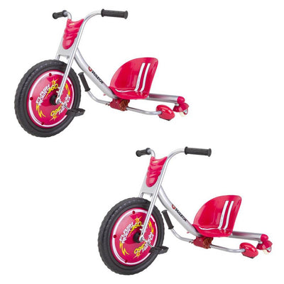 Razor Flash Rider 360 Drifting Trike Ride-On Tricycle, Red (2 Pack)