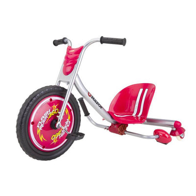Razor Flash Rider 360 Drifting Trike Ride-On Tricycle, Red (2 Pack)