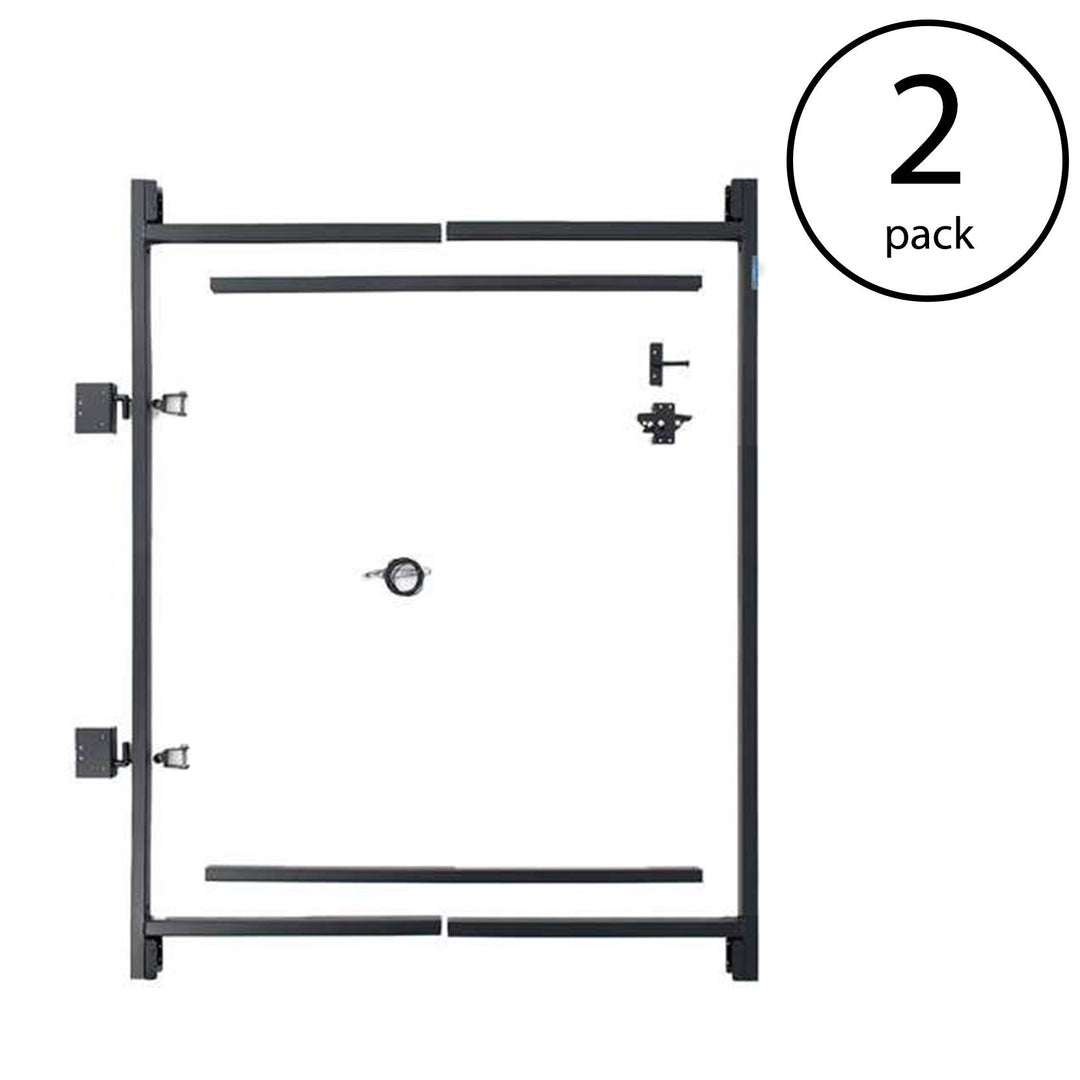 Adjust-A-Gate Steel Frame Gate Building Kit, 36"-60" Wide Opening Up To 7' High