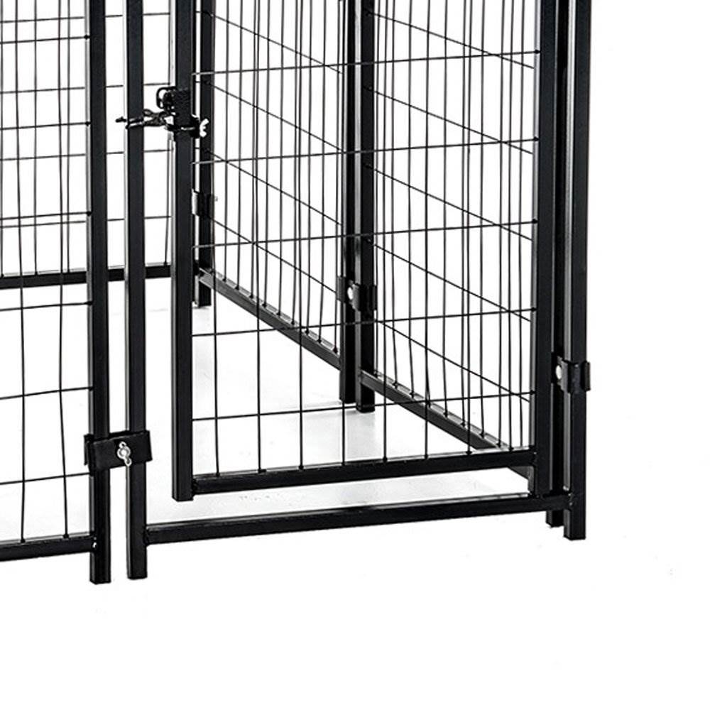 Lucky Dog 4' x 4' x 4.5' Covered Wire Dog Fence Kennel Pet Play Pen (4 Pack) - VMInnovations