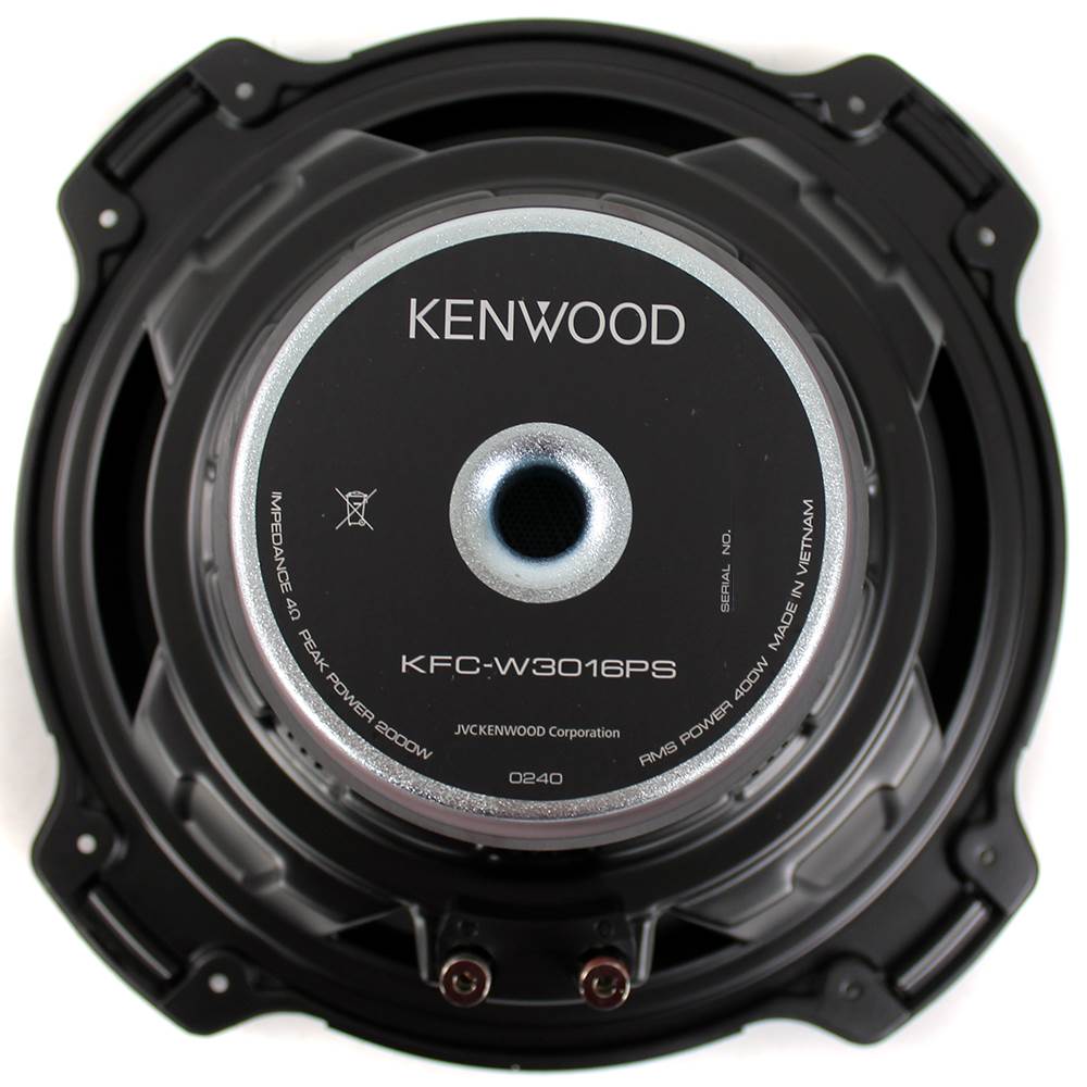 Kenwood 12" 2000W Subwoofer Pair + '02 Dodge Ram Quad Box, Mono Amp & Wiring Kit