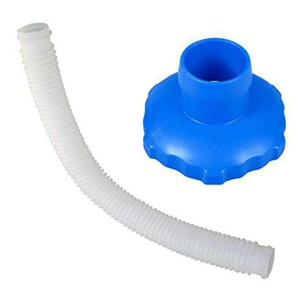 Intex 25016 Above Ground Pool Skimmer Hose & Adapter B Replacement Parts, 2 Pack - VMInnovations