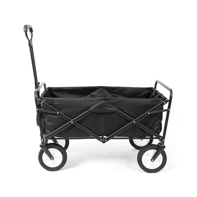 Mac Sports Collapsible Folding Frame Outdoor Garden Utility Wagon Cart (4 Pack)