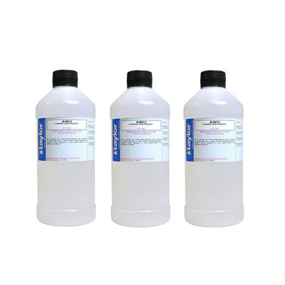 Taylor Swimming Pool Spa Test Kit Cyanuric Acid Reagent 13 16 Oz Bottle (3 Pack)