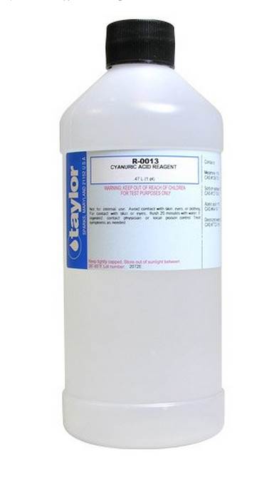 Taylor Swimming Pool Spa Test Kit Cyanuric Acid Reagent 13 16 Oz Bottle (2 Pack)