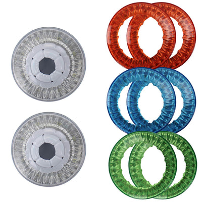 FloLight LED Wireless Above Ground Swimming Pool Light (Pair) & 6 Colored Lenses