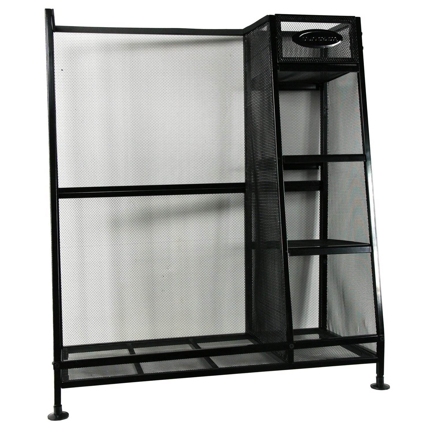 Suncast Metal Complete Golf Bag Organizer for Garage w/ Shelves & Bin (2 Pack) - VMInnovations