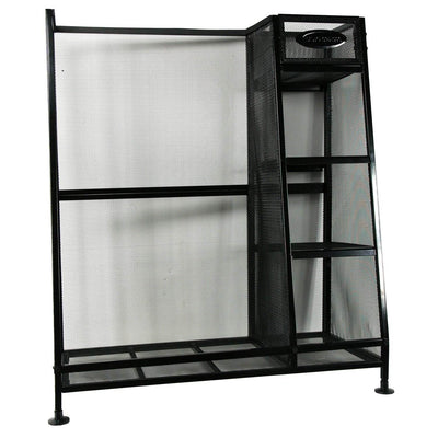 Suncast Metal Complete Golf Bag Organizer for Garage w/ Shelves & Bin (2 Pack) - VMInnovations
