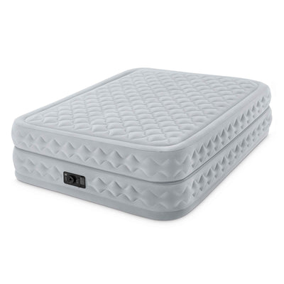 Intex Queen Supreme Air Flow Bed Airbed Mattress Built-In Pump | 64463E (2 Pack)