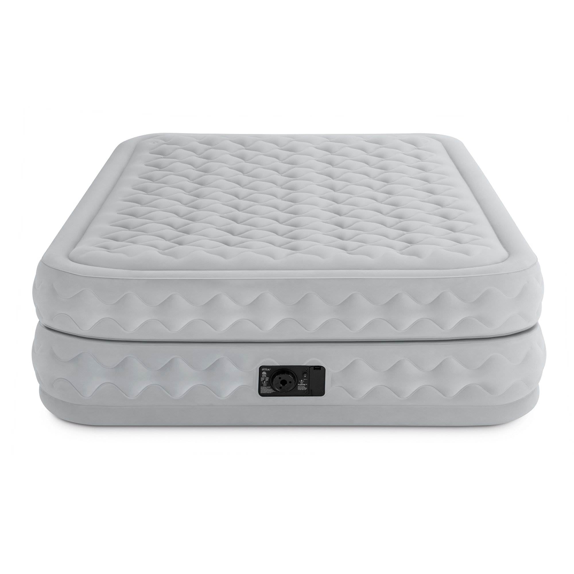 Intex Queen Supreme Air Flow Bed Airbed Mattress Built-In Pump | 64463E (2 Pack)