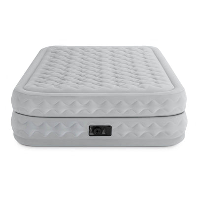 Intex Queen Supreme Air Flow Bed Airbed Mattress Built-In Pump | 64463E (2 Pack)