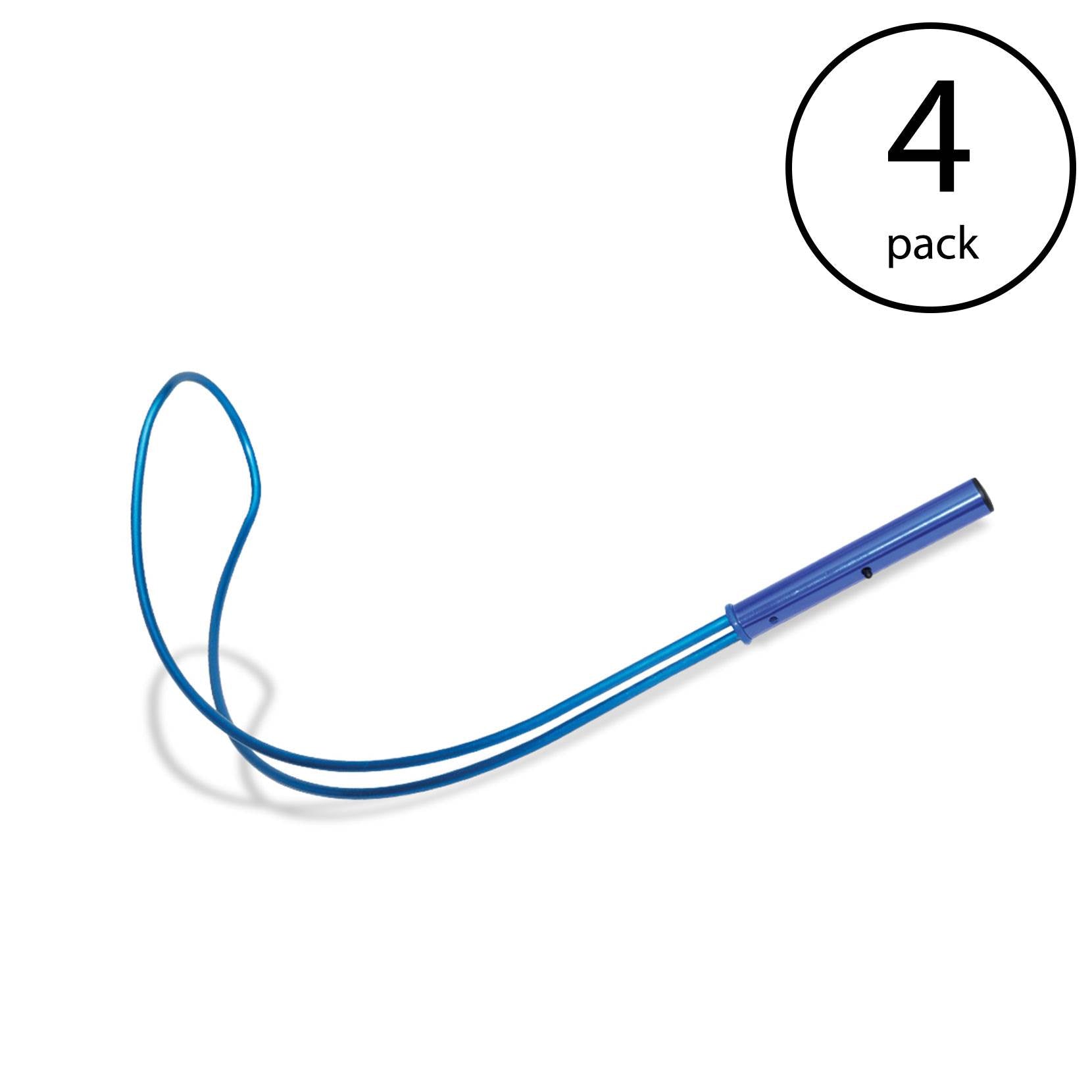 Swimline Hydrotool Swimming Pool Emergency Lifesaver Strong Safety Hook (4 Pack)