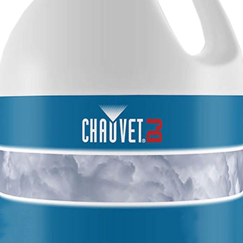 Chauvet DJ 1 Gal Bottle Fog Smoke Juice Fluid for Fog Machines | FJU (12 Pack)