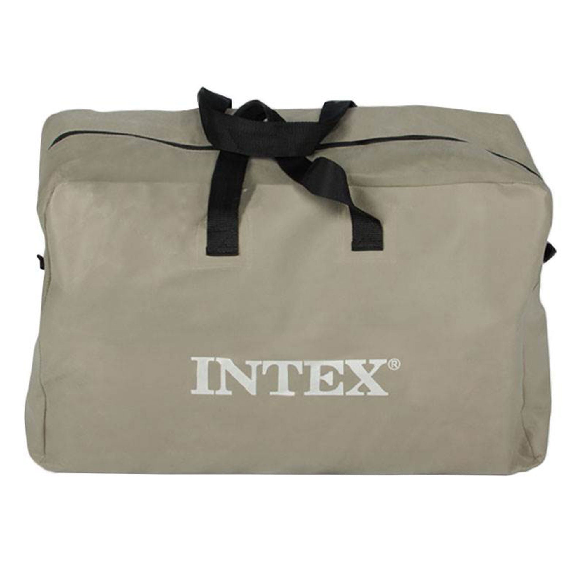 Intex Excursion 5 Person Inflatable Boat Set w/ 2 Oars, Air Pump & Bag (2 Pack)