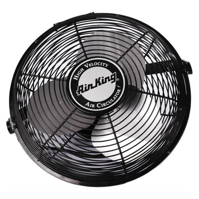 Air King 18 Inch 3-Speed Totally Enclosed Pivoting Head Multi-Mount Fan (3 Pack)