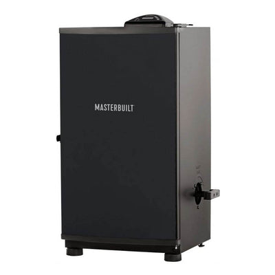 Masterbuilt Outdoor Barbecue 30 Inch Digital Electric BBQ Smoker, Black (2 Pack)