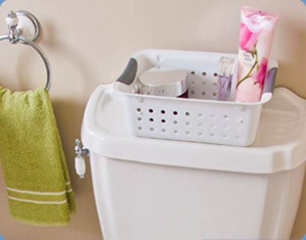 Sterilite Small Ultra Plastic Storage Bin Organizer Basket, White (48 Pack) - VMInnovations