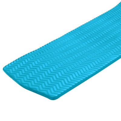 Texas Recreation Serenity 70 In. Foam Mat Raft Lounger Pool Float, Teal (2 Pack)