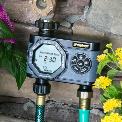 Melnor HydroLogic Digital 2 Zone Programmable Water Timer and Controller(2 Pack)