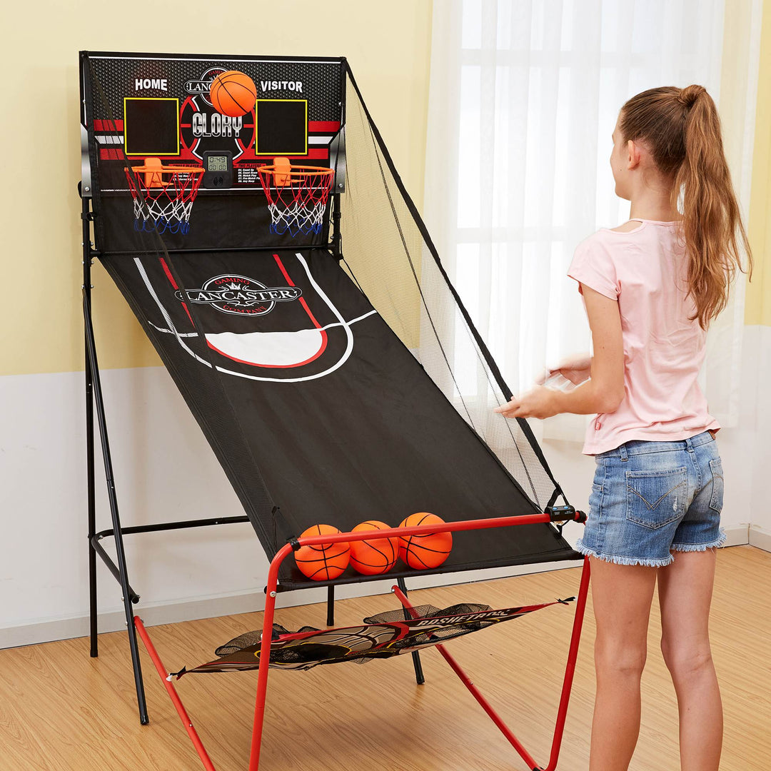 Lancaster 2 Player Scoreboard Arcade 3 in 1 Basketball Sports Game (Open Box) - VMInnovations