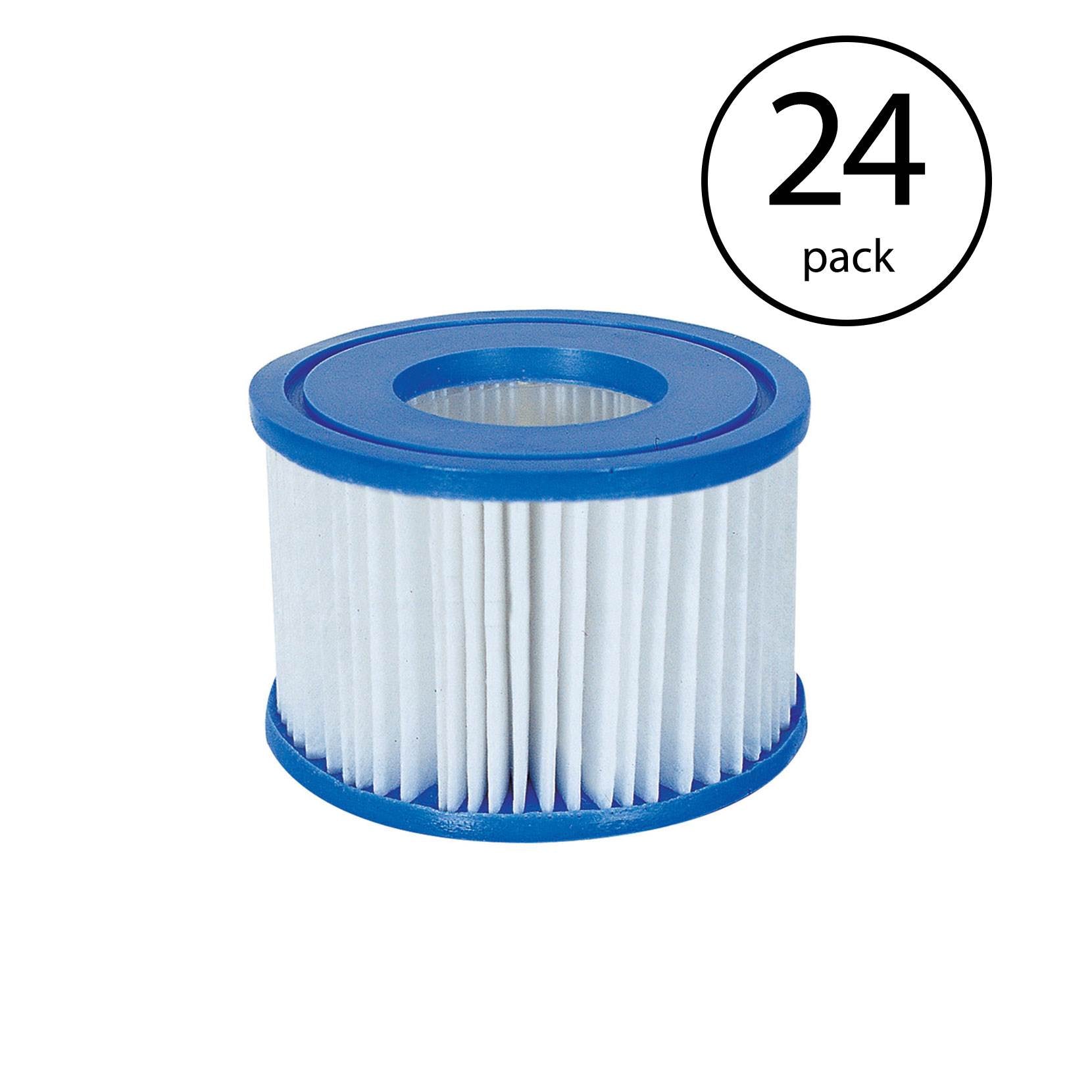 Bestway Spa Filter Pump Replacement Cartridge Type VI for SaluSpa (24 Pack) - VMInnovations