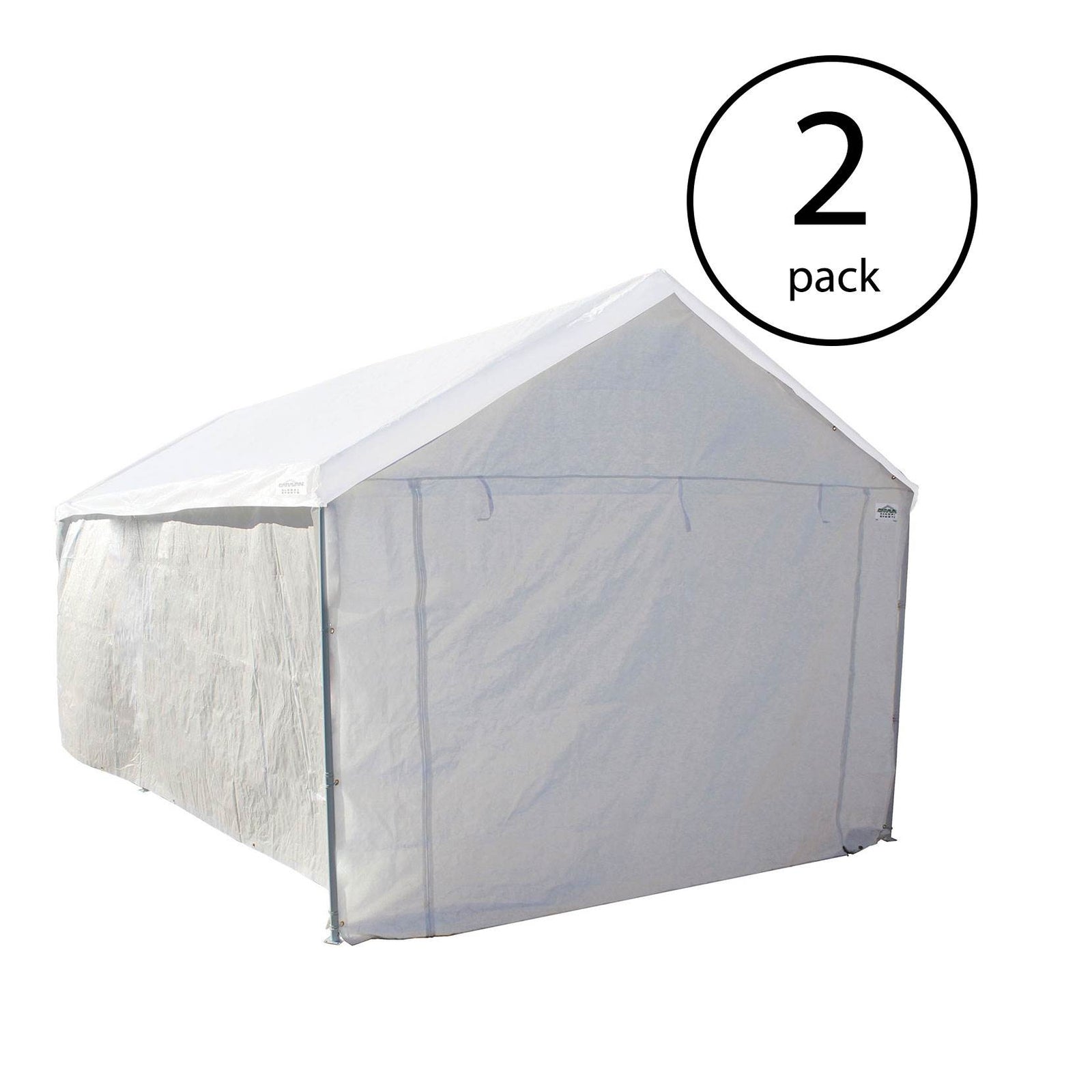 Caravan Canopy Car Port 6 Leg Tent Sidewalls (2 Pack) - VMInnovations