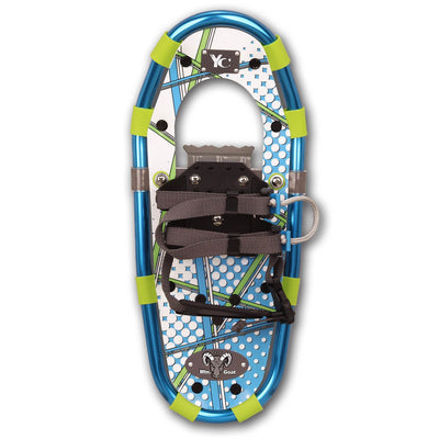Yukon Charlie's Youth Series Snowshoe 7 x 16 Inches for Juniors, Blue (2 Pack)