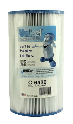 Unicel Hot Springs Watkins Hot Tub Spa Filter Replacement Cartridge (10 Pack)