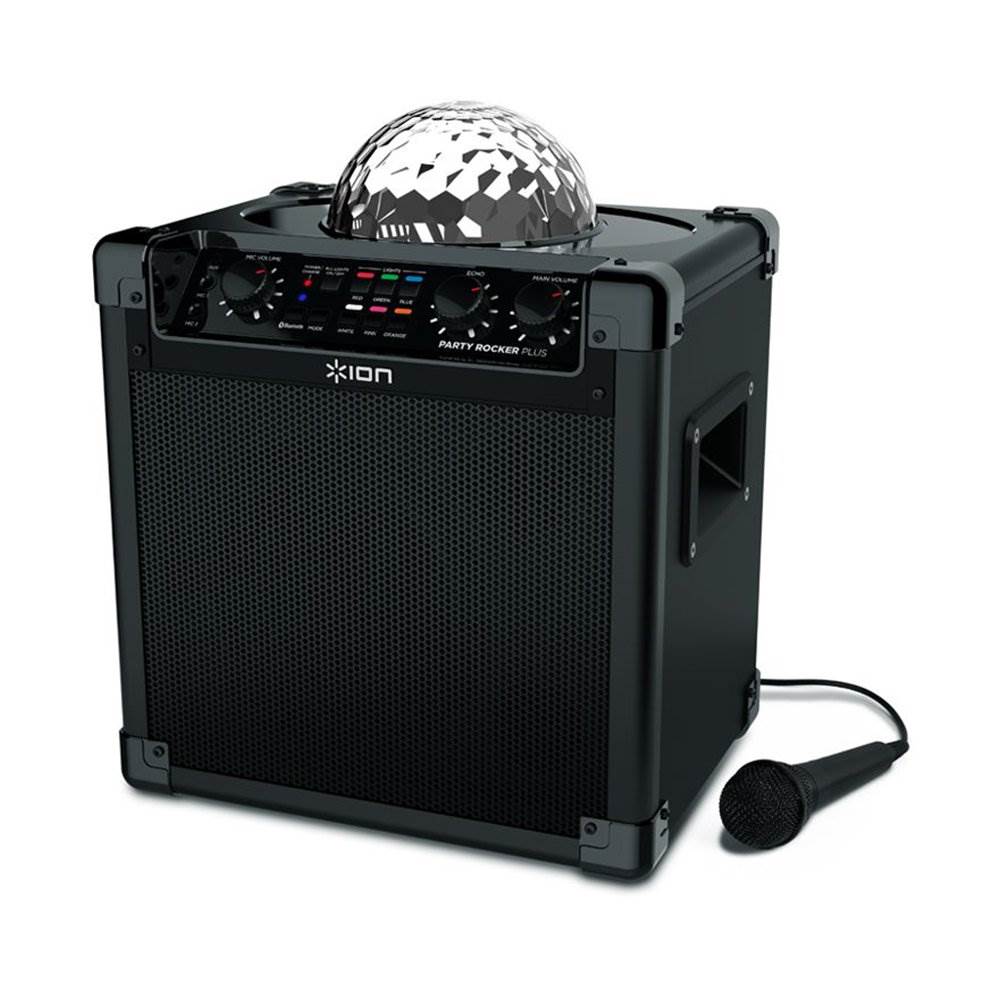 Ion Audio Party Rocker Plus Bluetooth Karaoke Speaker with Lights (Used)
