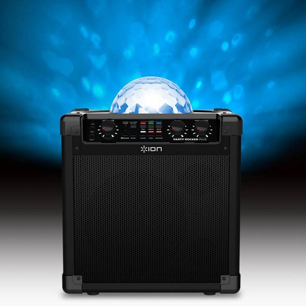 Ion Audio Party Rocker Plus Bluetooth Karaoke Speaker with Lights (Used)