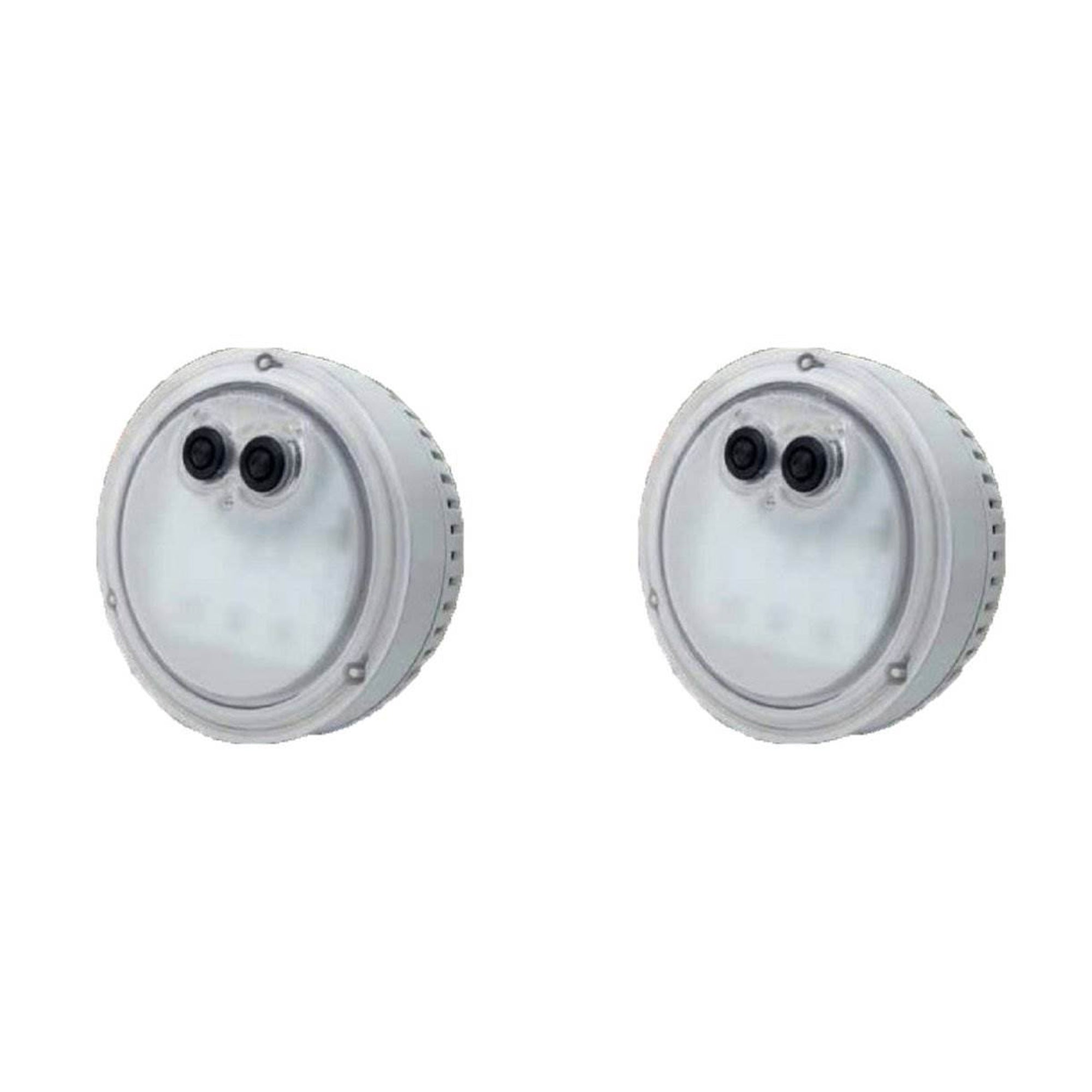 Intex PureSpa Multi Colored LED Light Accessory for Bubble Spa Hot Tub (2 Pack) - VMInnovations