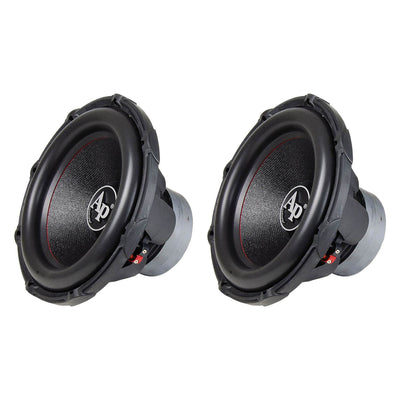 AudioPipe TXX-BD2-15 15" 1800W 4 Ohm DVC Car Audio High Power Subwoofer, Pair