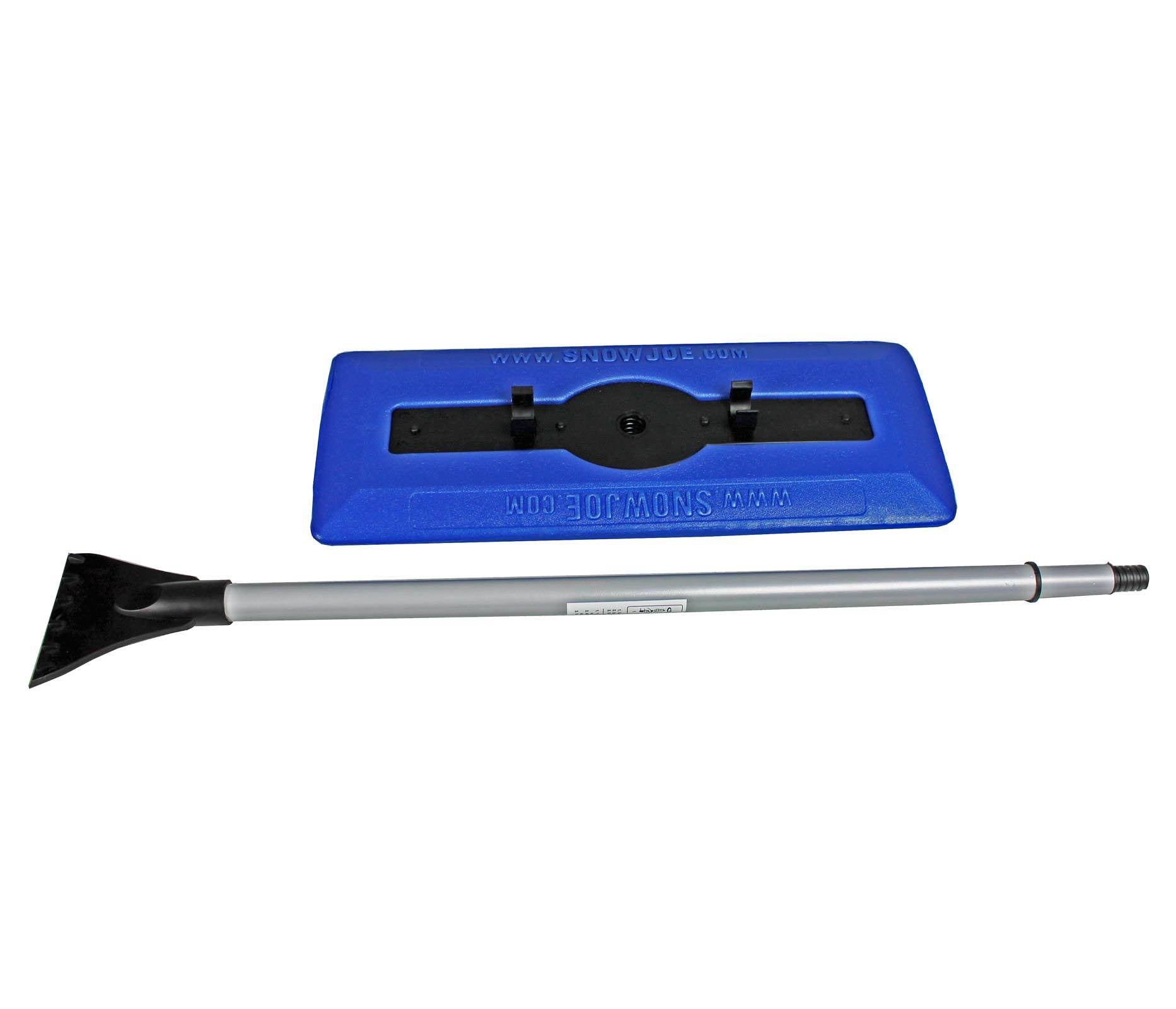 Snow Joe Car Windshield Ice Scraper & Telescoping Brush Snow Broom Tool (8 Pack)