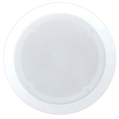 Pyle PDIC51RD 5.25 Inch Round In Ceiling/Wall Flush Speakers, White (16 Pack)