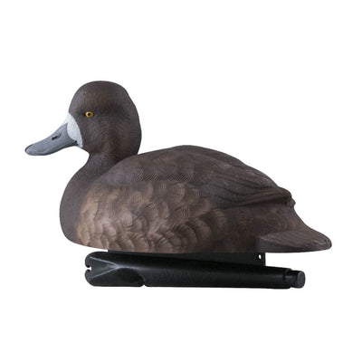 Avian X Top Flight Blue Bill Duck Hunting Floater Decoys, Black & Brown (6 Pack)
