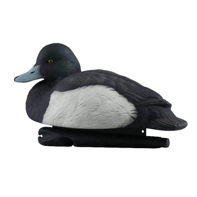 Avian X Top Flight Blue Bill Duck Hunting Floater Decoys, Black & Brown (6 Pack)