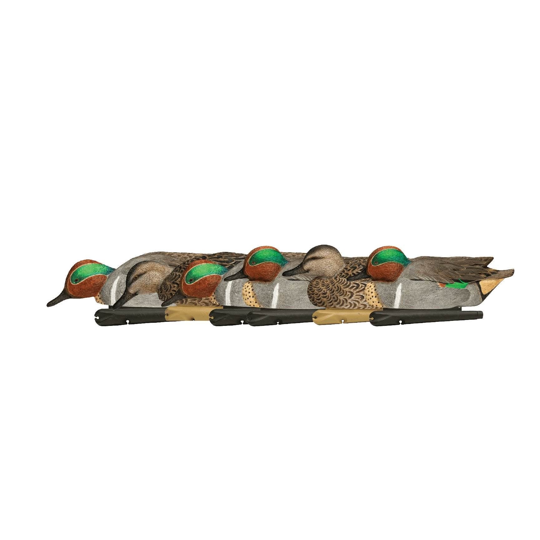 Avian-X Top Flight Green-Winged Duck Floater Decoys (6 Pack) (Open Box)