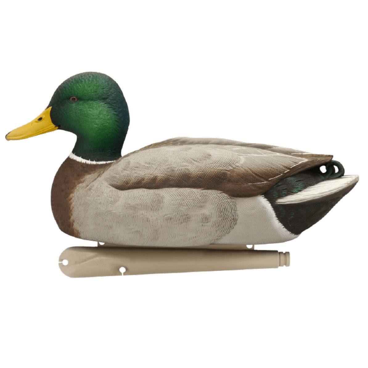 Avian-X Top Flight Open Water Mallards Hunting Floater Decoys, Brown (6 Pack)