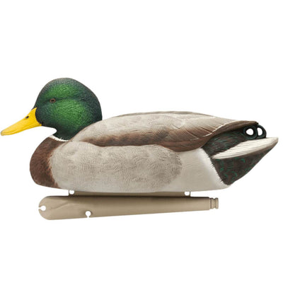 Avian-X Top Flight Open Water Mallards Hunting Floater Decoys, Brown (6 Pack)